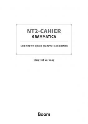 NT2-Cahier Grammatica - Slide 2